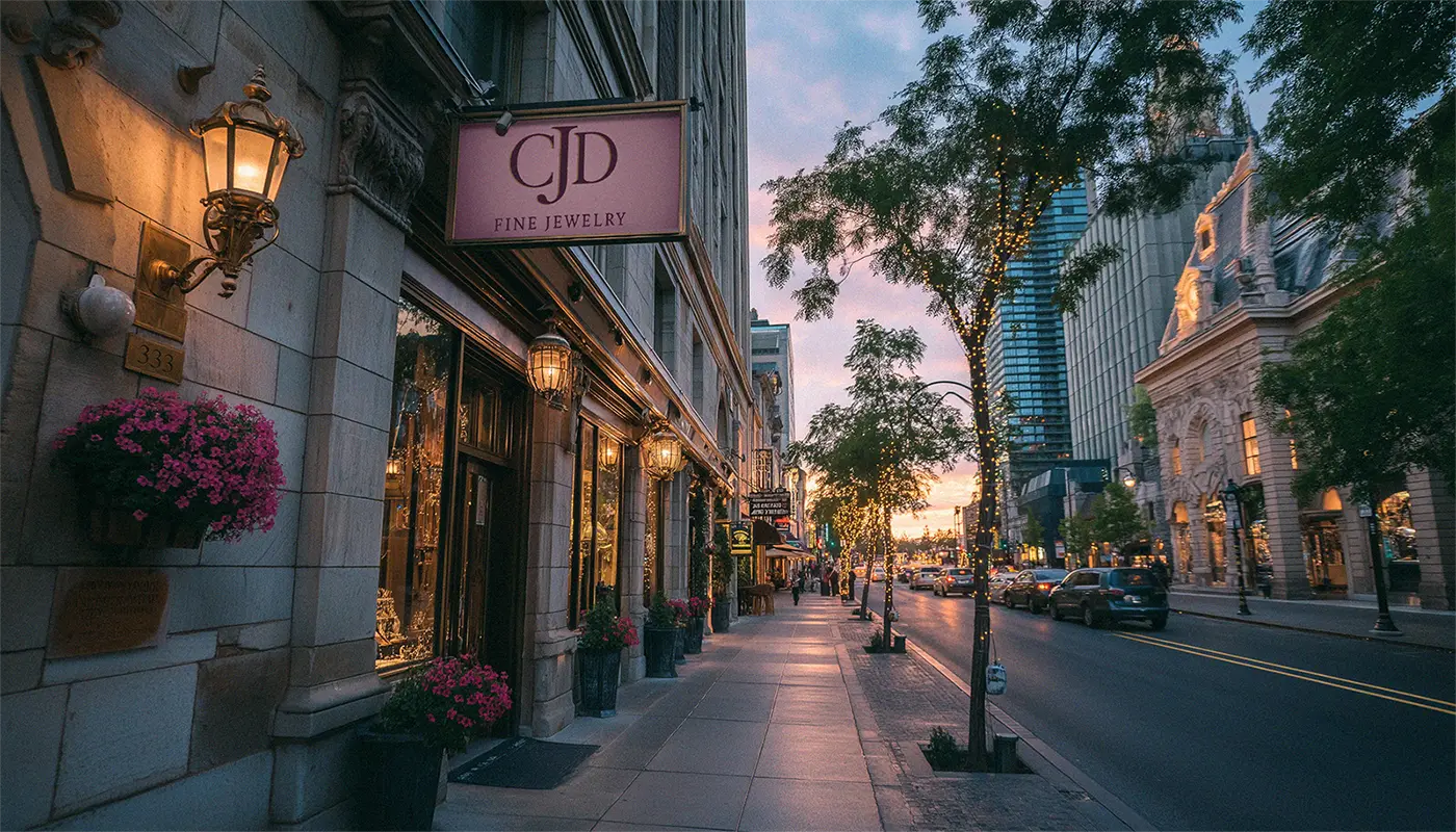CJD Fine Jewelry Store, Boston, Massachusetts, US